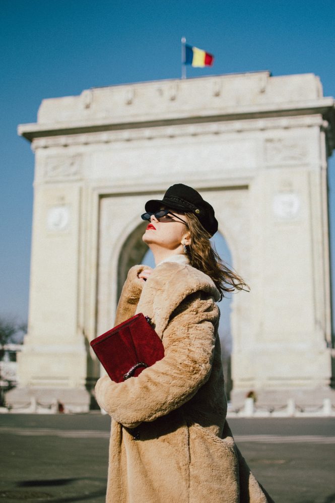 Boohoo beige long line teddy coat, teddy bear coat in cream, brown teddy bear coat, off white, h&m mohair blends balloon sleeves sweater in beige, zara linen khaki shorts, mango white oversized tee, asos sold out small cat eye sunglasses, 90s sunglasses, retro sunglasses, gucci red suede dionysus shoulder bag bag, black otk boots, andreea birsan, couturezilla, cute winter outfit ideas 2018, how to wear fishnet tights without looking vulgar, baker boy hat trend, news boy hat, baker boy cap in black, the popular hat all over instagram, the hat all bloggers are wearing, where to find the best winter coats, how to pull off a monocromatic look, how to wear beige from head to toe, beige black and red outfit, how to wear fishnet tights like a pro, stockings, black suede low heel over the knee boots, otk boots, over knee boots in black, how to wear over the knee boots with shorts, how to wear a pair of shorts in winter, winter layers, how to stay warm in winter with summer clothes, silver hoop earrings, waves, curls, red lipstick, arc de triomphe, how to look Parisian chic, European summer street style inspiration for women 2017, pinterest chic outfit ideas for woman, summer outfit ideas, summer ootd inspiration, outfit of the day, ootd, fashion icon, style inspiration, fashionista, fashion inspiration, style inspo, what to wear in summer, how to look French, chic on a budget, zara outfit, mango, topshop, asos, river island, forever 21, urban outfitters, how to mix high end pieces with luxury ones, zara and Gucci,outfit alternatives for summer, tomboy chic, minimal outfit, tumblr girls photos, pictures, happy girl, women, smart casual outfits, the best outfit ideas 2017, what to wear when you don’t feel inspired, summer in Europe, weekend attire, uniform, French women in summer, European outfit ideas 2017, minimal chic outfit, how to stand out, the best outfit ideas for summer, the sunglasses you have seen everywhere on Instagram, glasses, uk fashion blogger, united kingdom, uk fashion blog, fashion and travel blog, Europe, women with style, street style, summer fashion trends 2017, best fashion ideas, styling, fall fashion, fall outfit, fall ootd, fall perfect, transitional dressing, best transitional outfit ideas, how to wear statement earrings, dressing for autumn, autumn outfit, winter outfit ideas for work and school 2017