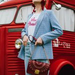 Baby blue checked blazer, statement jeans, furla metropolis red bag, small sunglasses, tee, andreea birsan, couturezilla, cute spring outfit ideas 2018, baby blue blazre, how to wear pastels this spring, jeans with constrastic side panel, redone jeans, reconstructed jeans trend, how to wear reconstructed jeans, red pom pom statement earrings, small cat eye sunglasses in red, retro small sunglasses, small sunnies, matrix sunglasses trend, micro sunglasses trend, red earrings, red and baby blue outfit, how to wear the white shoes trend, white leather high heels, white chuncky heel shoes, white pumps, heart breaker t-shirt, printed tshirt, printed tee, graphic t-shirt, furla red lace cut out metropolis bag, furla leather shoulder bag, furla red metropolis, furla large metropolis bag in red, how to style a furla bag, perfect spring outfit for work and hanging out, red food van, how to look Parisian chic, European summer street style inspiration for women 2017, pinterest chic outfit ideas for woman, summer outfit ideas, summer ootd inspiration, outfit of the day, ootd, fashion icon, style inspiration, fashionista, fashion inspiration, style inspo, what to wear in summer, how to look French, chic on a budget, zara outfit, mango, topshop, asos, river island, forever 21, urban outfitters, how to mix high end pieces with luxury ones, zara and Gucci,outfit alternatives for summer, tomboy chic, minimal outfit, tumblr girls photos, pictures, happy girl, women, smart casual outfits, the best outfit ideas 2017, what to wear when you don’t feel inspired, summer in Europe, weekend attire, uniform, French women in summer, European outfit ideas 2017, minimal chic outfit, how to stand out, the best outfit ideas for summer, the sunglasses you have seen everywhere on Instagram, glasses, uk fashion blogger, united kingdom, uk fashion blog, fashion and travel blog, Europe, women with style, street style, summer fashion trends 2017, best fashion ideas, styling, fall fashion, fall outfit, fall ootd, fall perfect, transitional dressing, best transitional outfit ideas, how to wear statement earrings, dressing for autumn, autumn outfit, winter outfit ideas for work and school 2017