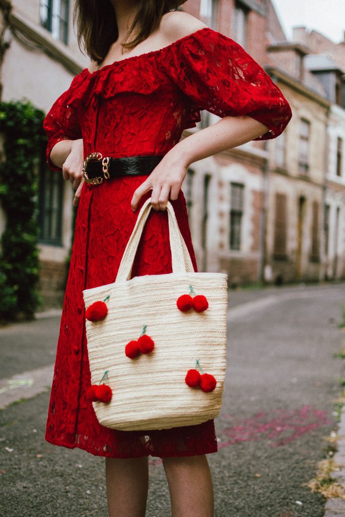 Zara red midi lace dress, ots dress, straw boater hat, red sequin T tommy hilfiger espadrilles, cherry straw bag, france, andreea birsan, couturezilla, cute summer outfit ideas 2018, off the shoulder lace, travel to lille, tourist outfit, summer in europe, red midi dress, clear lens aviator glasses, what to wear in summer, european summer, how to wear a lace dress in a casual way, boater hat, raffia bag with cherry pom poms, statement summer tote bag, espadrilles, geeky clear lens glasses trend, how to wear a lace dress during the day, how to wear a midi dress, how to look Parisian chic, European summer street style inspiration for women 2017, pinterest chic outfit ideas for woman, summer outfit ideas, summer ootd inspiration, outfit of the day, ootd, fashion icon, style inspiration, fashionista, fashion inspiration, style inspo, what to wear in summer, how to look French, chic on a budget, zara outfit, mango, topshop, asos, river island, forever 21, urban outfitters, how to mix high end pieces with luxury ones, zara and Gucci,outfit alternatives for summer, tomboy chic, minimal outfit, tumblr girls photos, pictures, happy girl, women, smart casual outfits, the best outfit ideas 2017, what to wear when you don’t feel inspired, summer in Europe, weekend attire, uniform, French women in summer, European outfit ideas 2017, minimal chic outfit, how to stand out, the best outfit ideas for summer, the sunglasses you have seen everywhere on Instagram, glasses, uk fashion blogger, united kingdom, uk fashion blog, fashion and travel blog, Europe, women with style, street style, summer fashion trends 2017, best fashion ideas, styling, fall fashion, fall outfit, fall ootd, fall perfect, transitional dressing, best transitional outfit ideas, how to wear statement earrings, dressing for autumn, autumn outfit, winter outfit ideas for work and school 2017